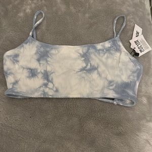 GARAGE Haut Cage Back Rib Micro Top